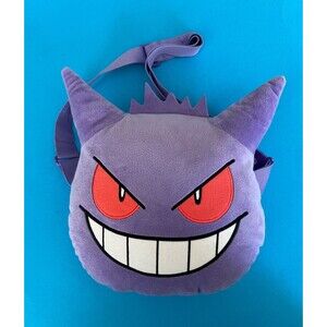 Pokemon Pluah Face Pochette Gengar Pocket Monster Pokémon Shoulder Bag Pouch